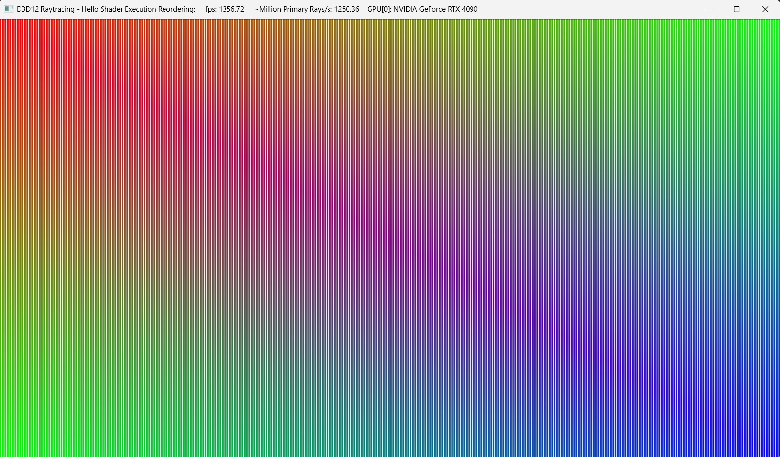 A look at the D3D12 Raytracing demo used by Microsoft to test SER. You can try it yourself on your hardware.