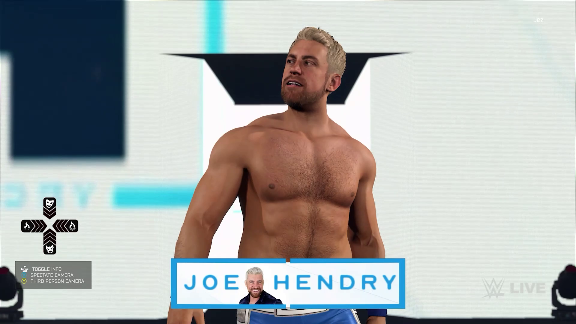 Joe Hendry in WWE 2K26