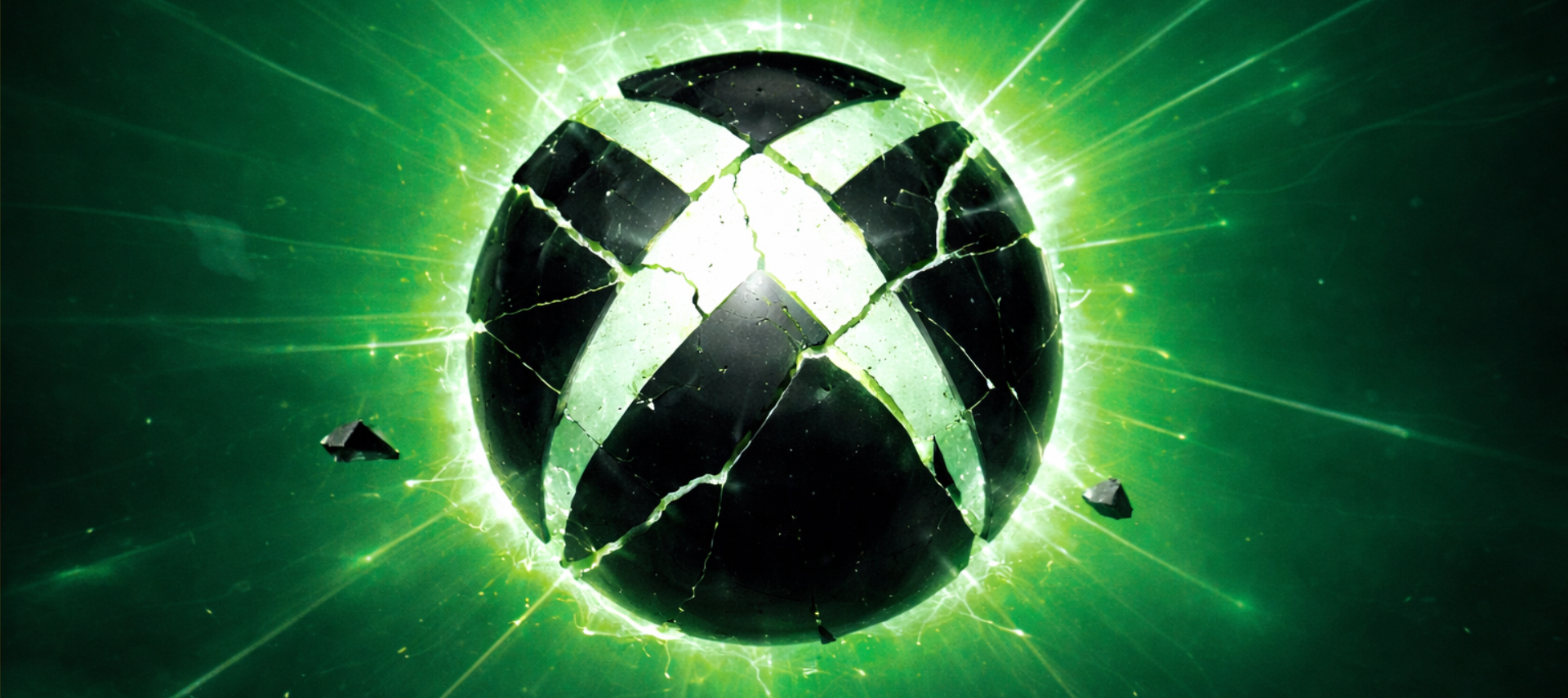 Xbox logo cracking