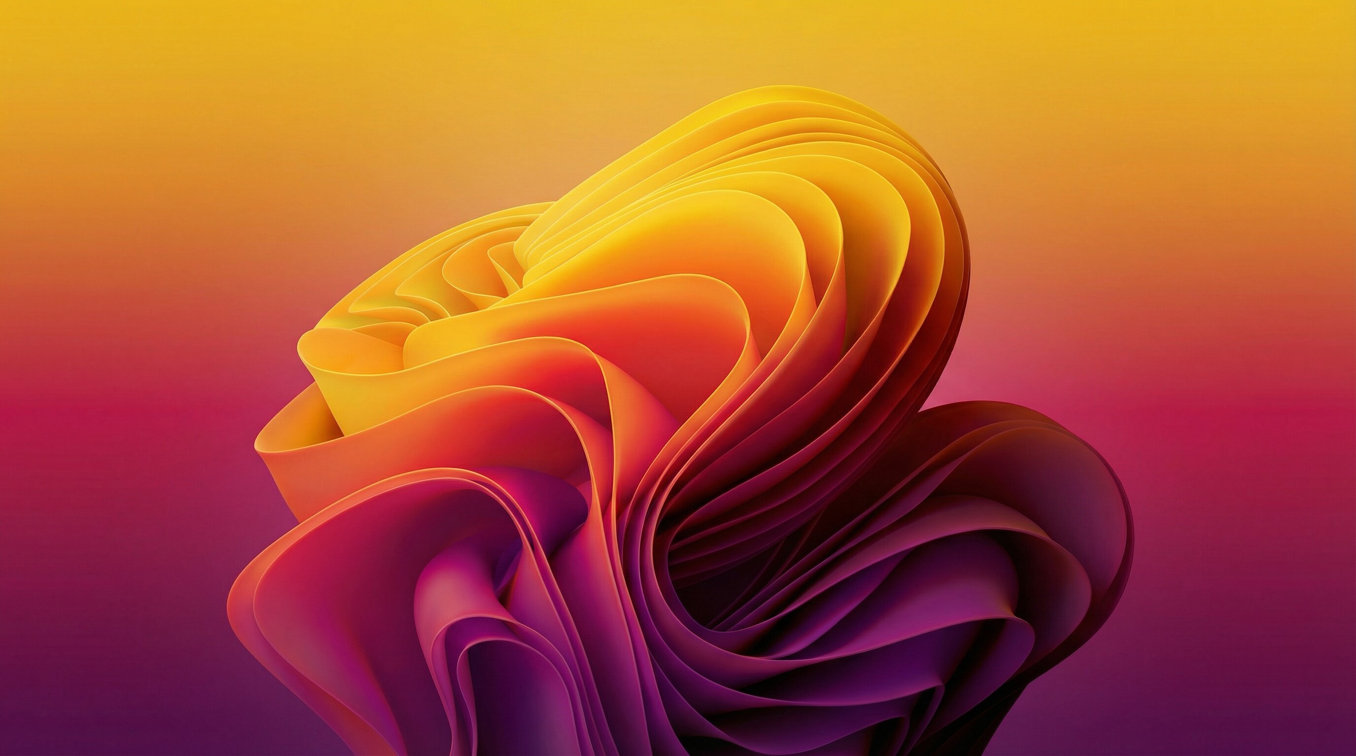 Windows Central colors meet Windows 11's "Bloom" wallpaper