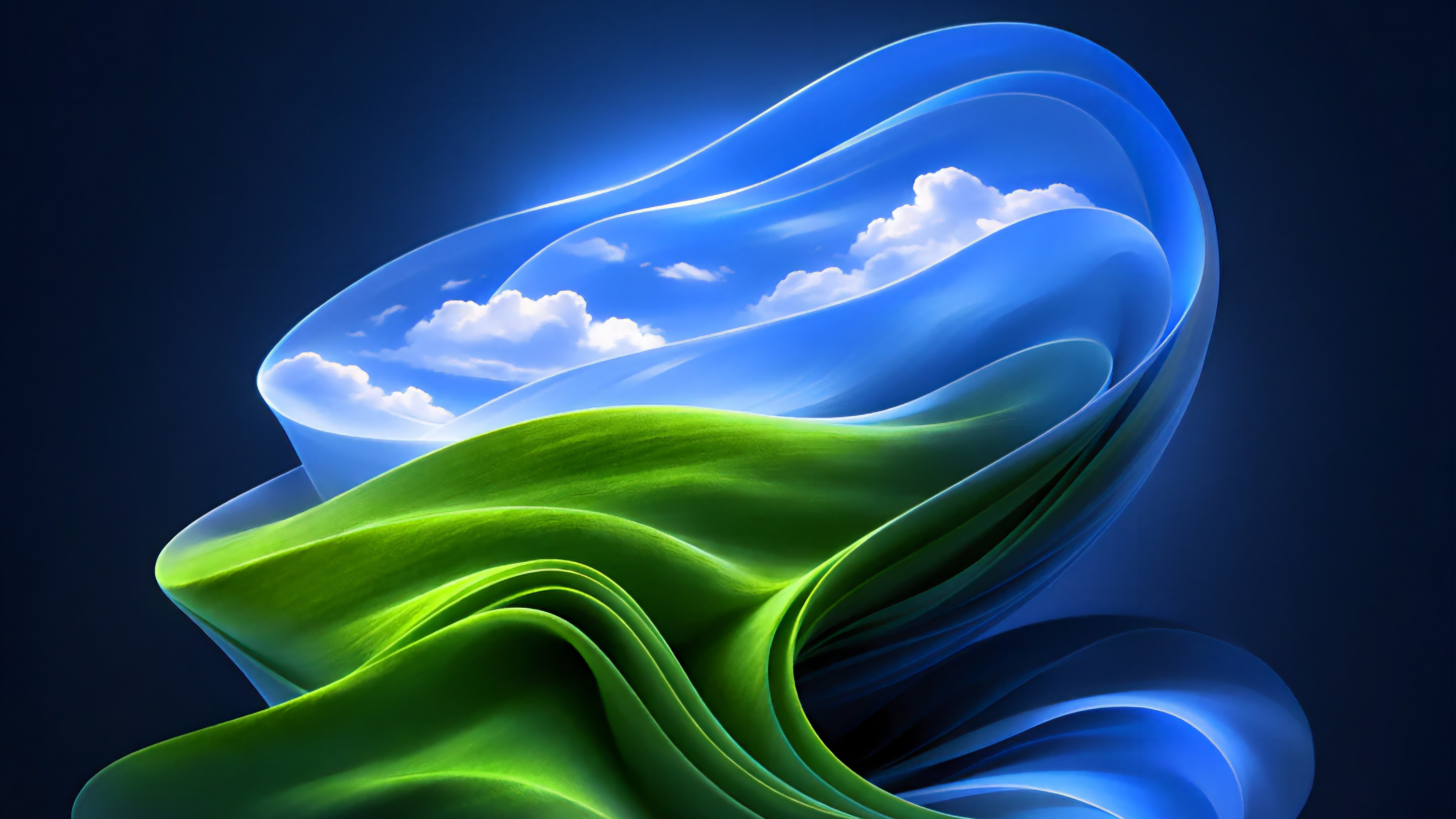 Windows XP Bliss wallpaper remixed