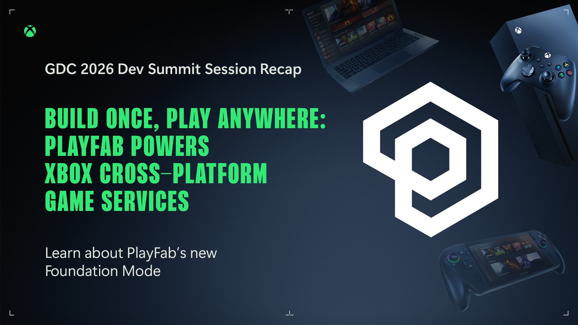 PlayFab Foundation Mode
