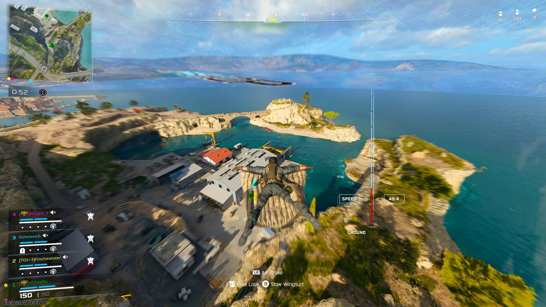 Карта с отмеченной локацией Chop Shop