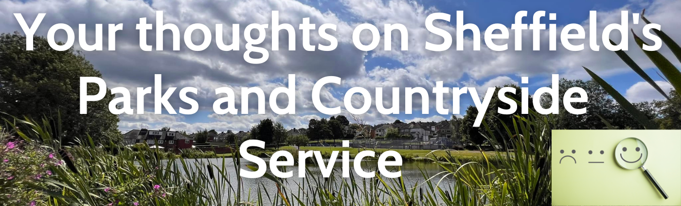 Decorative banner - Your thoughts on Sheffield's Parks and Countryside Service