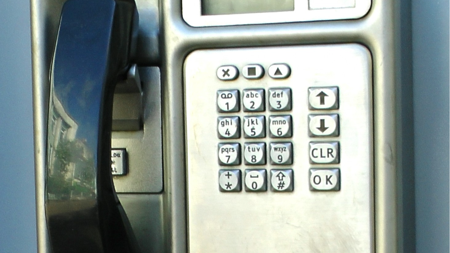 A BT payphone