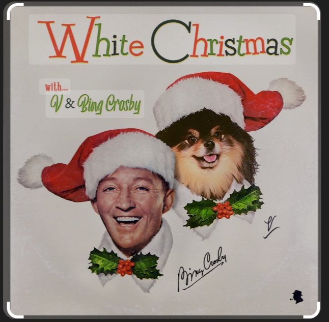 Album cover of Bing Crosbys 'White Christmas'