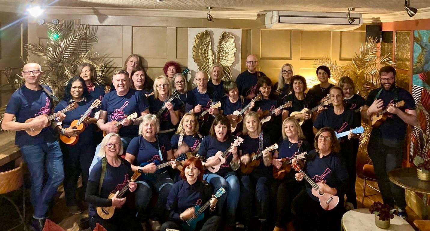 The Ukes of Ennis group photo
