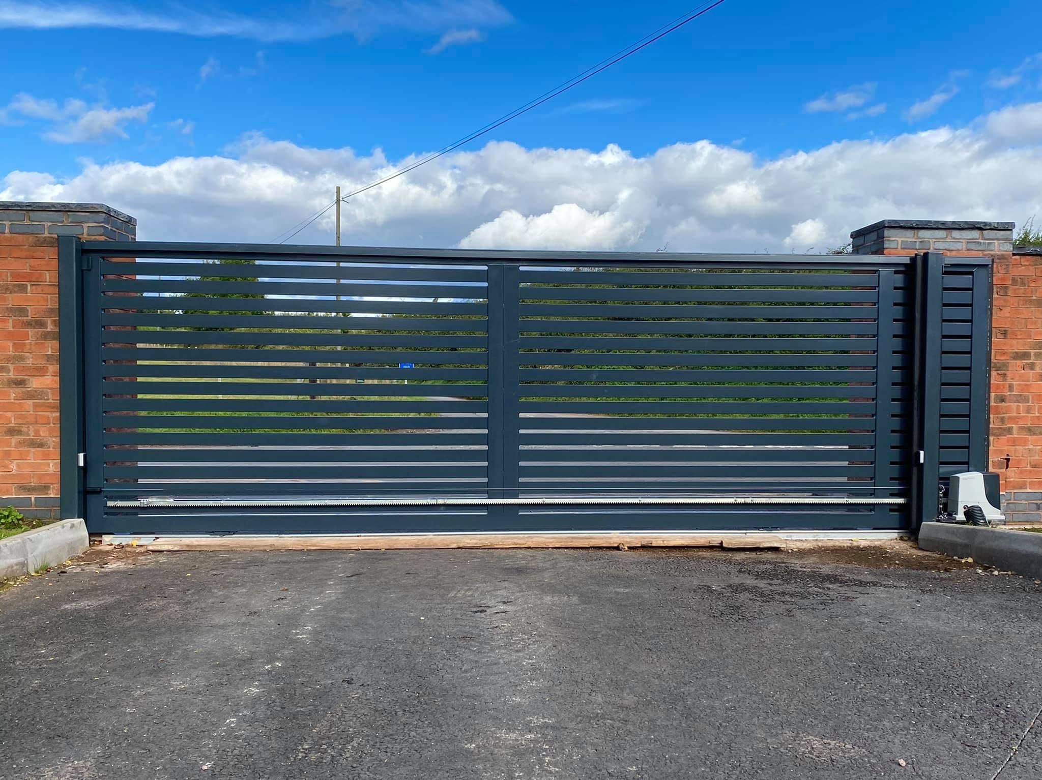 Efficient Electric Gates for High-Security Business Areas in Birmingham