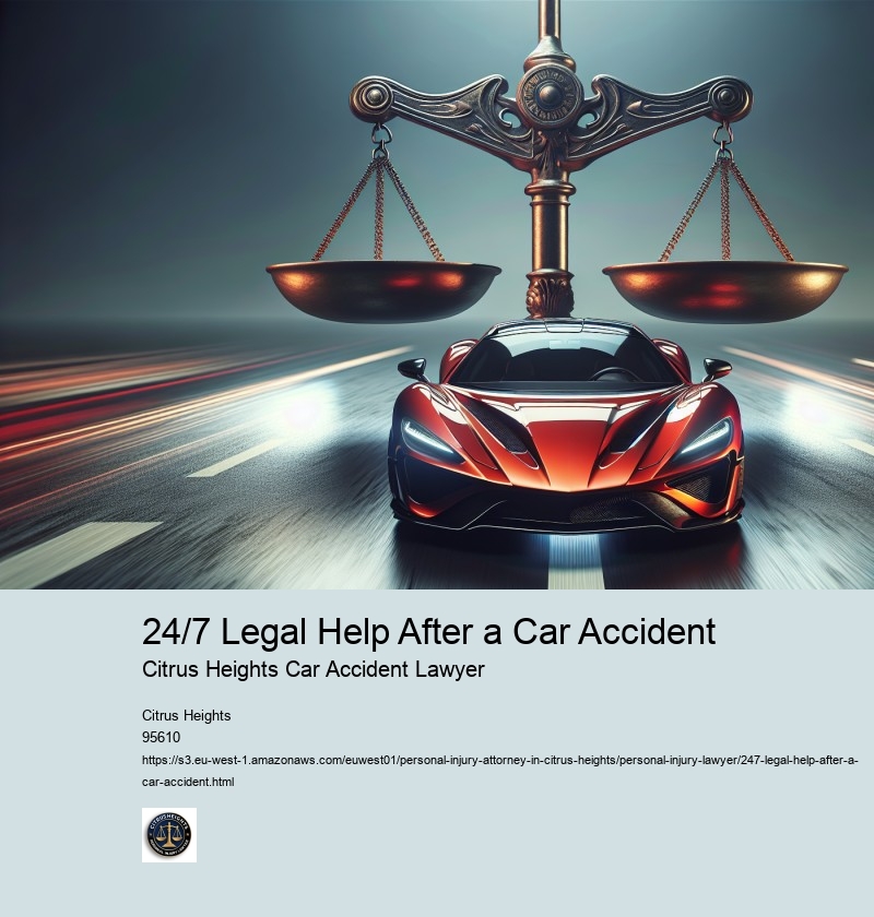 24/7 Legal Help After a Car Accident