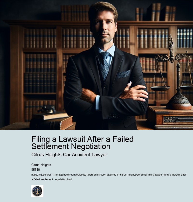 Filing a Lawsuit After a Failed Settlement Negotiation