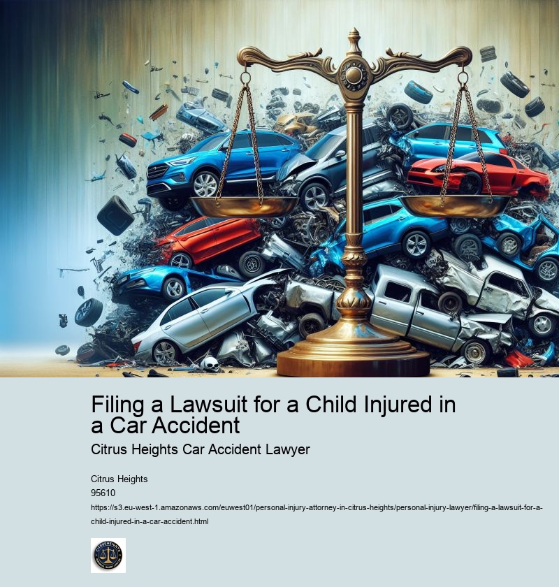 Filing a Lawsuit for a Child Injured in a Car Accident
