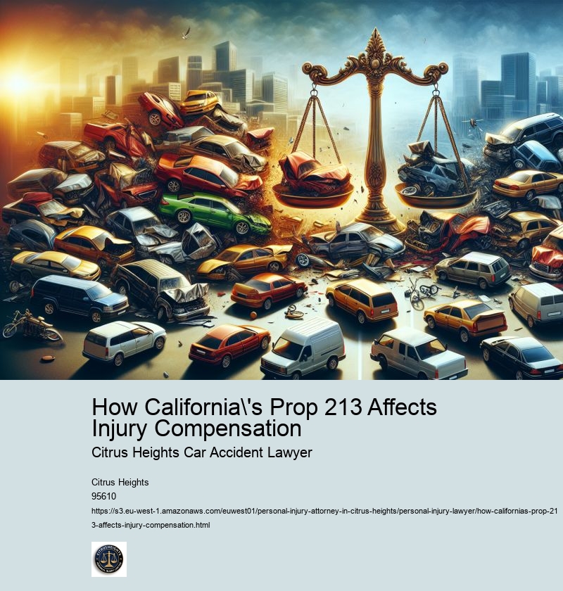 How California's Prop 213 Affects Injury Compensation