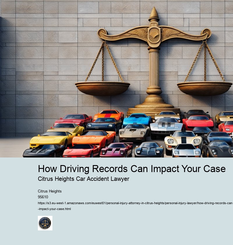 How Driving Records Can Impact Your Case