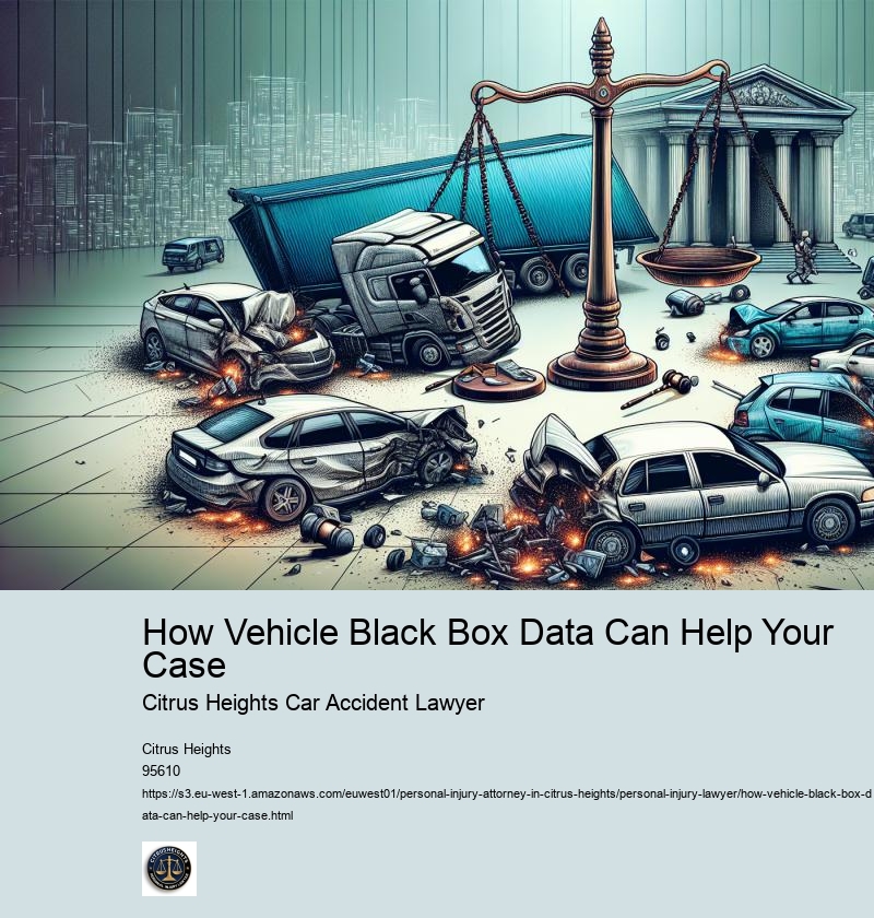 How Vehicle Black Box Data Can Help Your Case
