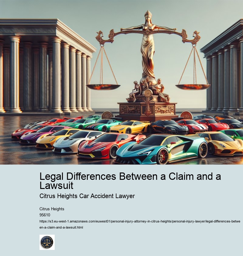 Legal Differences Between a Claim and a Lawsuit