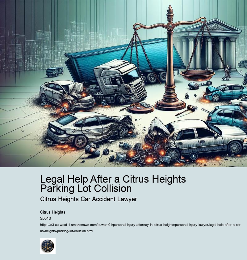Legal Help After a Citrus Heights Parking Lot Collision