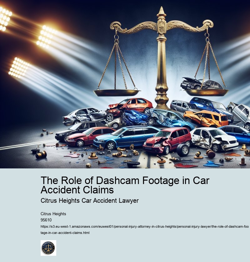 The Role of Dashcam Footage in Car Accident Claims
