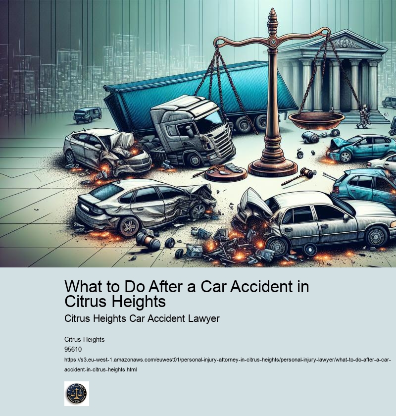 What to Do After a Car Accident in Citrus Heights