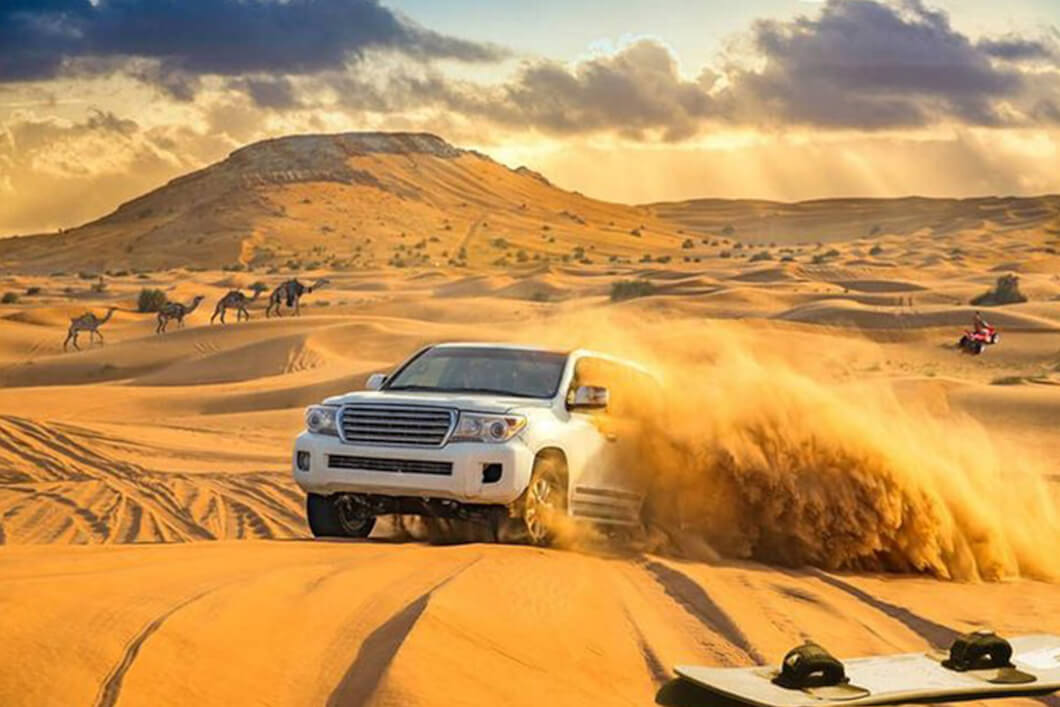Private Desert Safari with BBQ Dinner