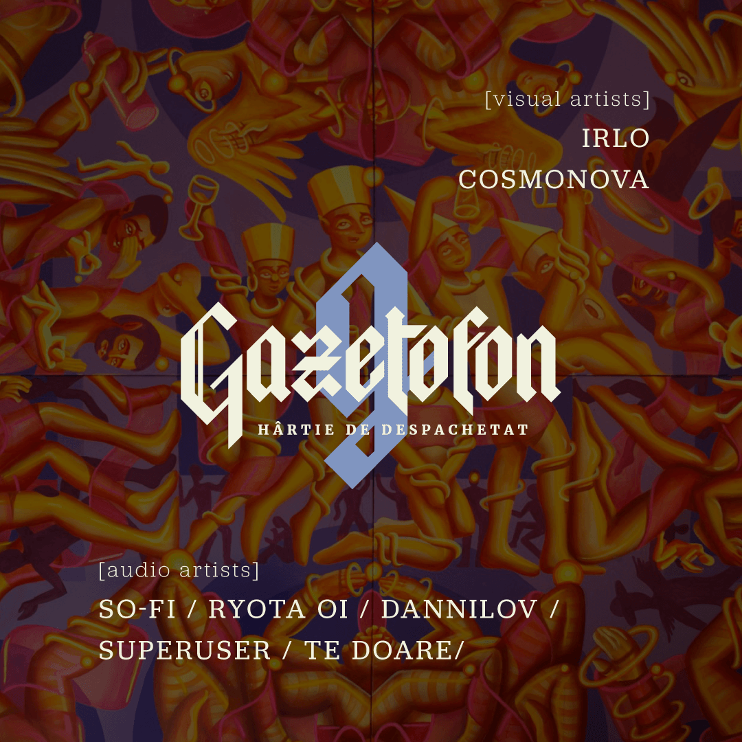 Gazetofon AI party @ mushuroi. IRLO open studio