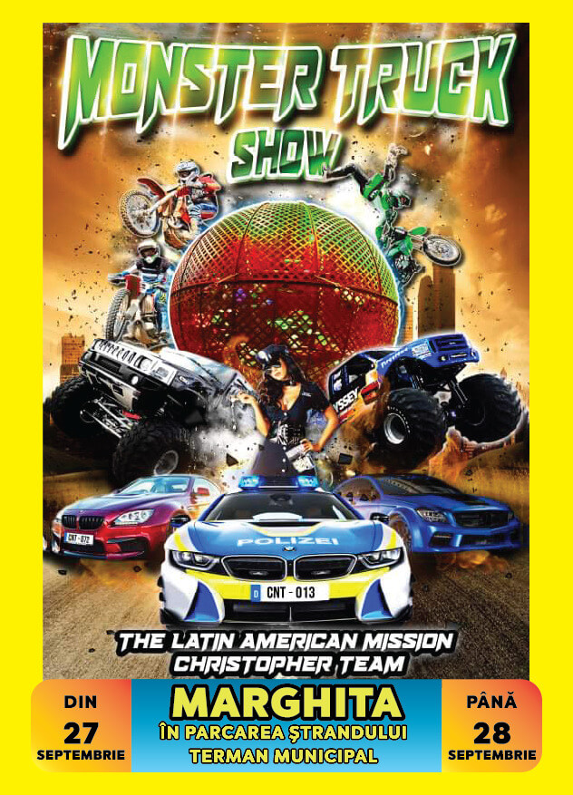 Monster Truck Motor Show in Marghita