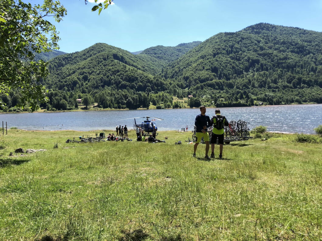 HELIBIKE in Cheile Grădiștei Brașov