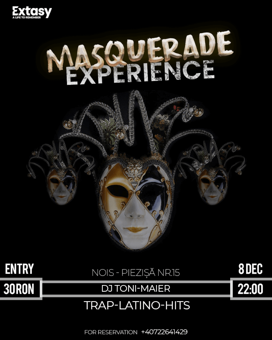 Masquerade Experience Party Cluj