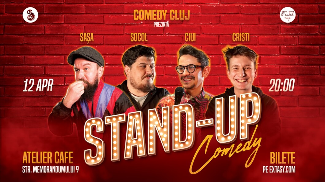 Stand-Up Comedy cu Sașa, Socol, Ciui și Cristi Giurgiu