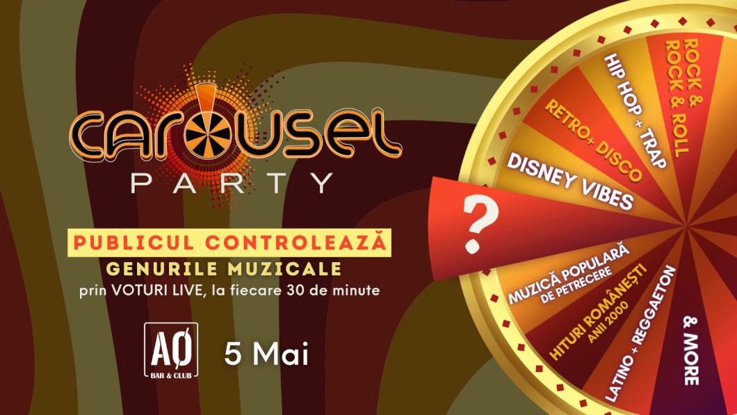 CAROUSEL PARTY @ Club Azero, București