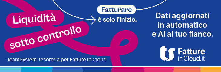 TeamSystem Tesoreria per Fatture in Cloud: software gestione tesoreria
