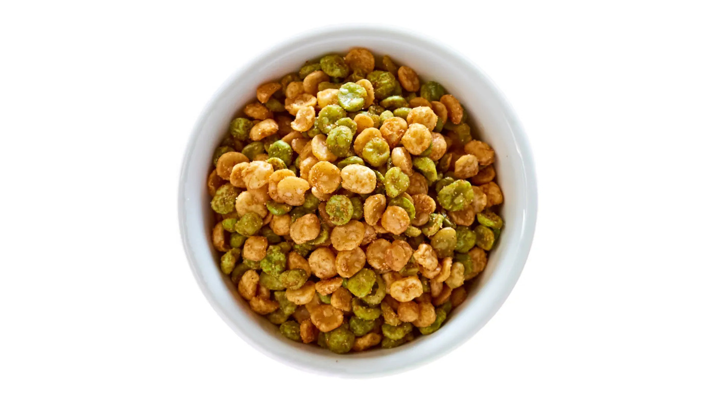 Spicy Pepper Green & Yellow Peas
