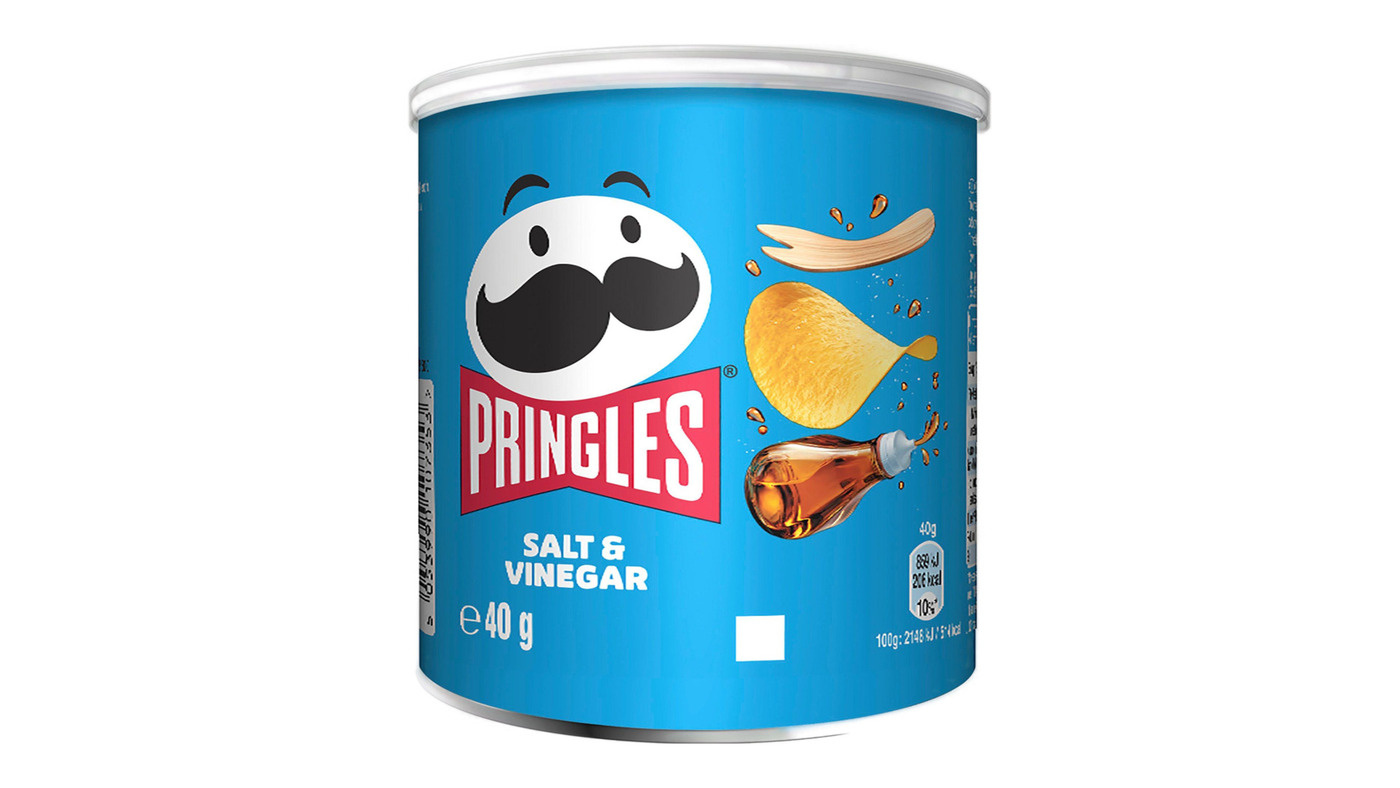 Pringles Salt & Vinegar Small Tin