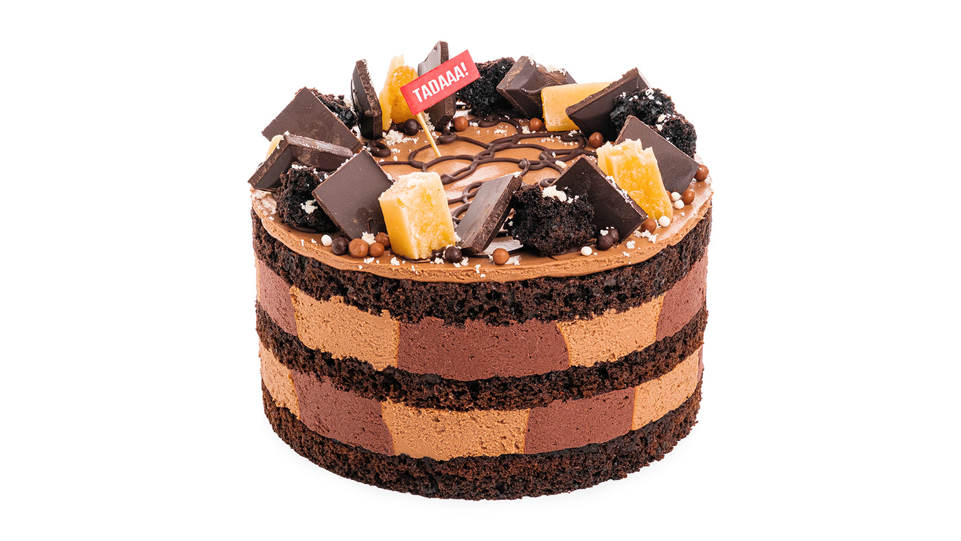 Cutter &Squidge’s Chocolate Cake 8"