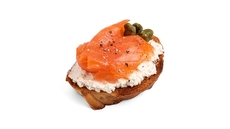 Salmon and Capers Tartine