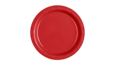 Ruby Red Paper Plate