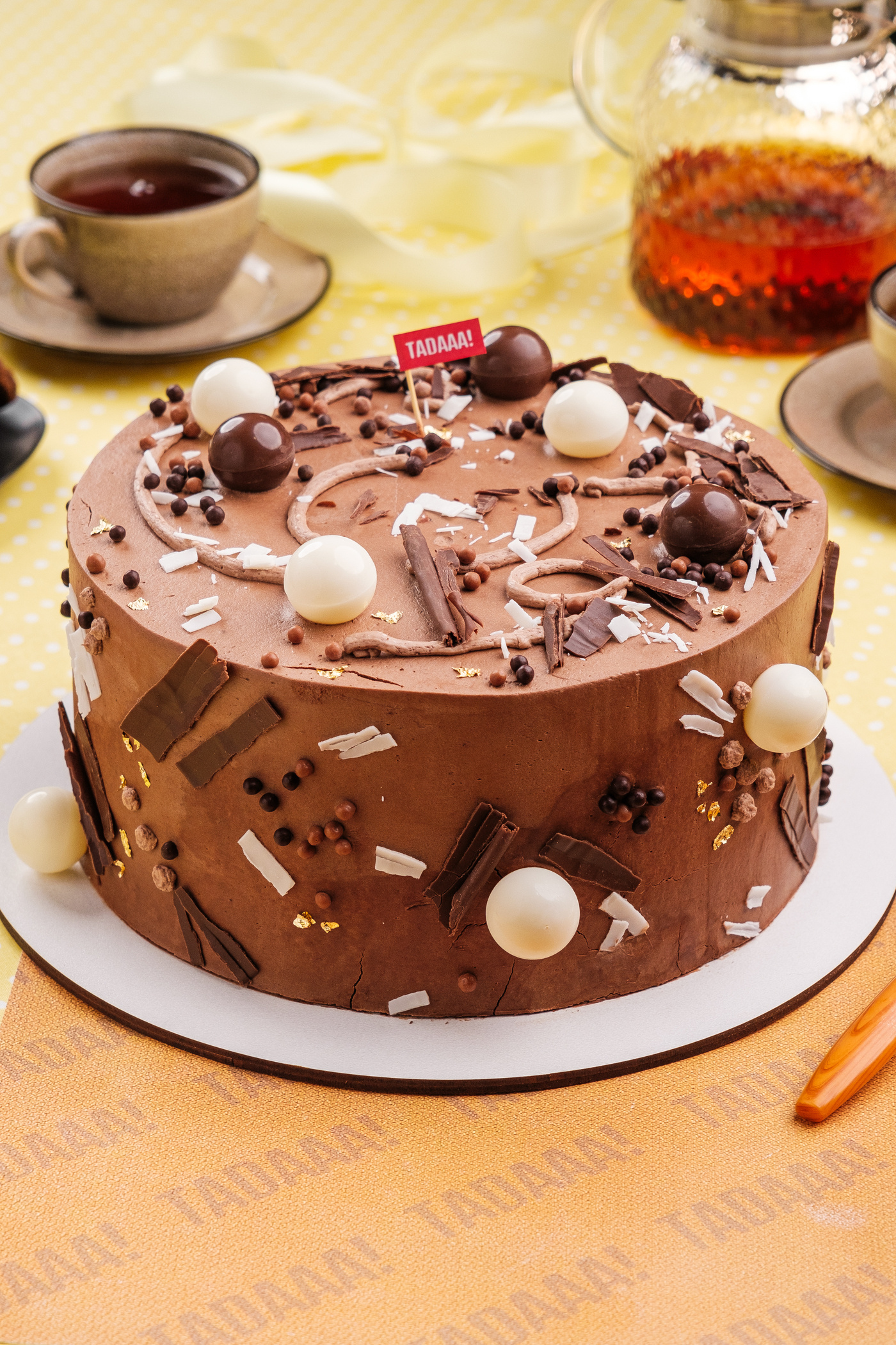 Cutter &Squidge’s Triple Choc Cake 8''