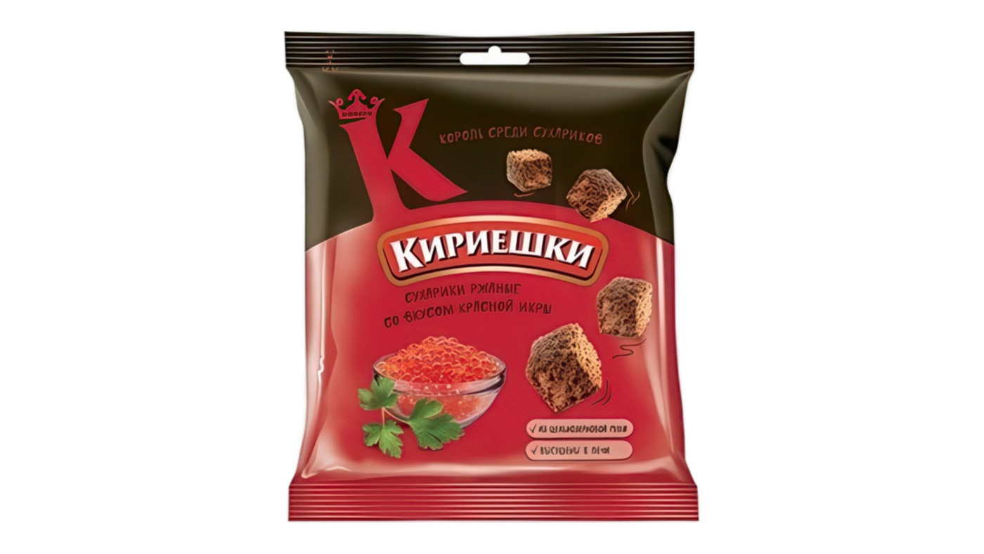 Kirieshki Red Caviar Croutons