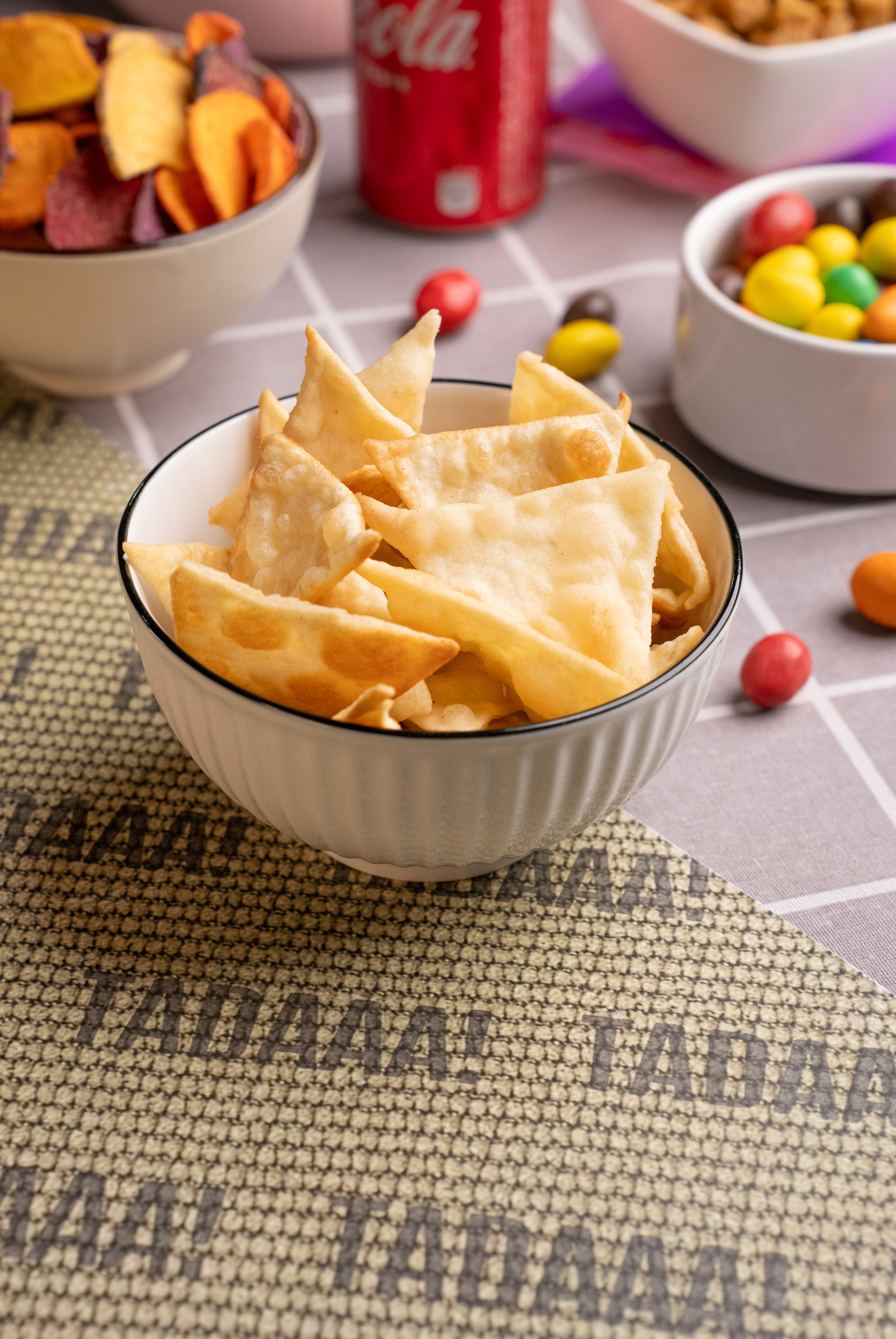 Salted Maize Tortilla Chips Bowl
