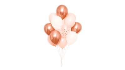 Rose Gold Balloon Bouquet