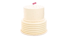 Pearl Red Velvet Two-Tier Cake