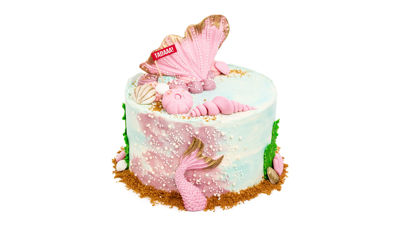 Mermaid Chocolate Cake