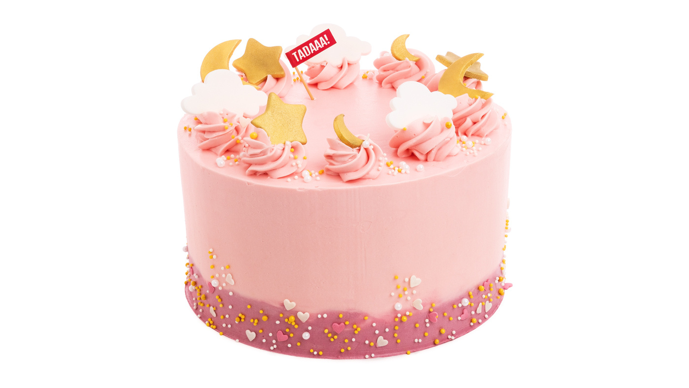 Baby Pink Cake