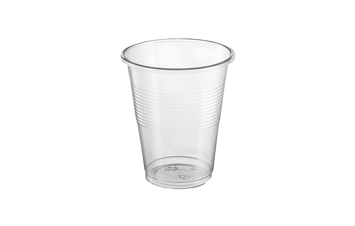 Half Pint Plastic Glasses