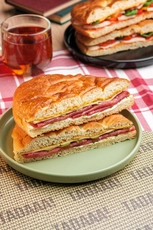 Pastrami & Pickles Focaccia