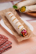 Mexican Birria Sweet Potato Wrap