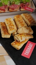 Cheese Filled Savoury Crepes