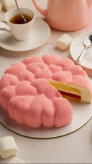 Strawberry & Vanilla Heart Entremets