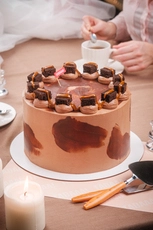 Cutter &Squidge’s Double Chocolate Salted Caramel Cake  8''