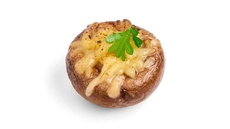 Mushroom Cups with Cheese