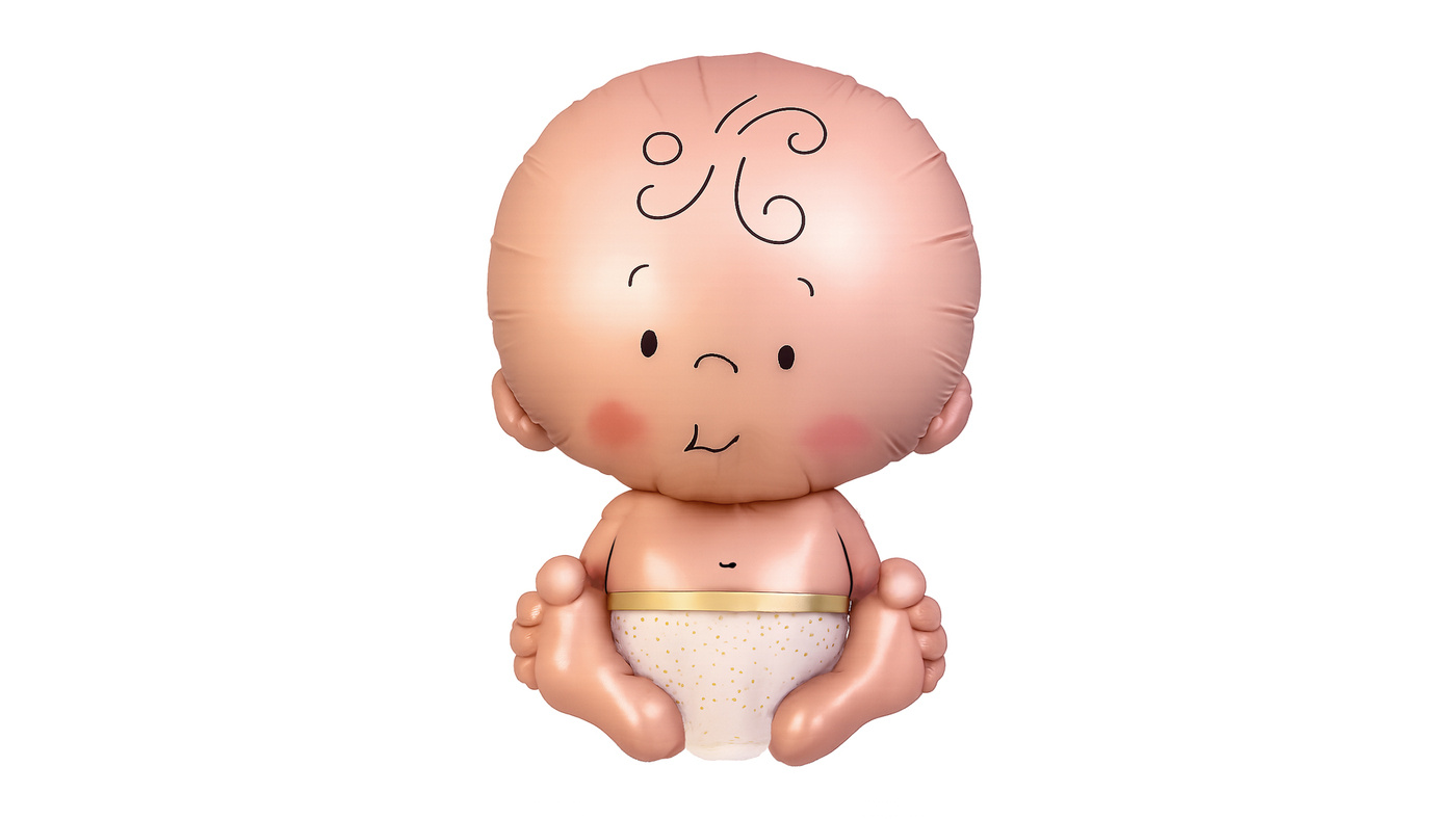 Cutie Baby Foil Balloon